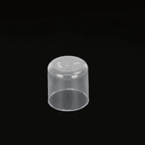 TAMPA AEROSSOL SEMI RETA 35 SEM GARRA TRANSPARENTE