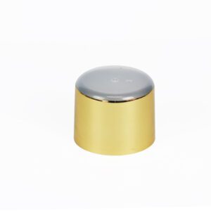 TAMPA AEROSSOL SEMI RETA 57 SEM GARRA COM HOT STAMPING DOURADO